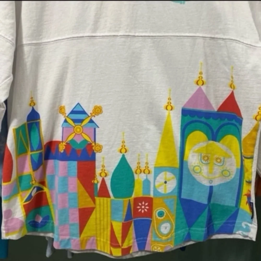 Disney parks small world attractions collection spirit jersey XS - Picture 3 of 7